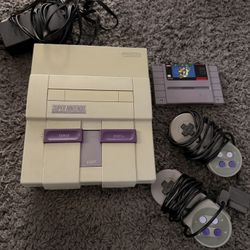 Original Super Nintendo console