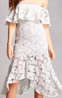 Lace Dress Off The Shoulders 