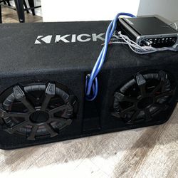 KICKER 48DCWR102 W/Amplifier