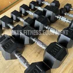 New Dumbbells Set 5-30 + Rack *FIRM PRICE*