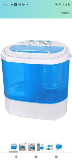 Used Portable Compact Washer/Spin