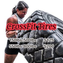 CrossFit Tractor Tires for fitness training! 