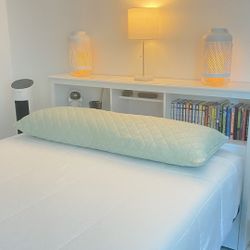White Queen Headboard Modern