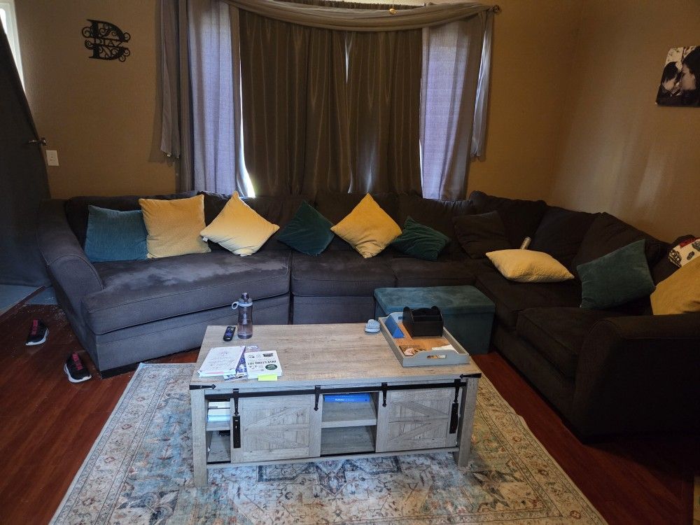 Large Grey Sectional