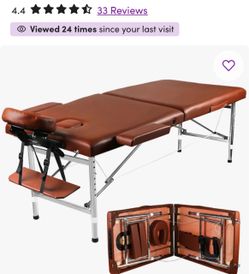 Massage table new