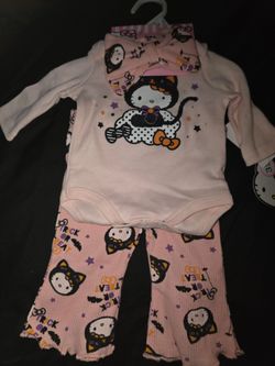 Hello Kitty Halloween Newborn outfit