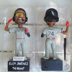 NEW Eloy Jimenez Talking Bobblehead – “HI MOM” – Chicago White Sox
