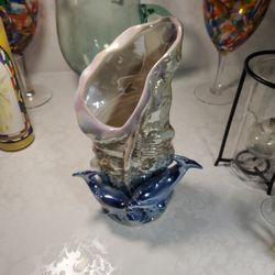 Antique Dolphins Vase 