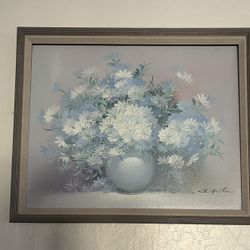 Flowers In A Vase Painting