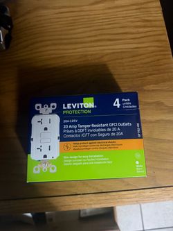 20 amp gfci outlets 4/pk