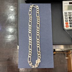Silver Figaro Chain