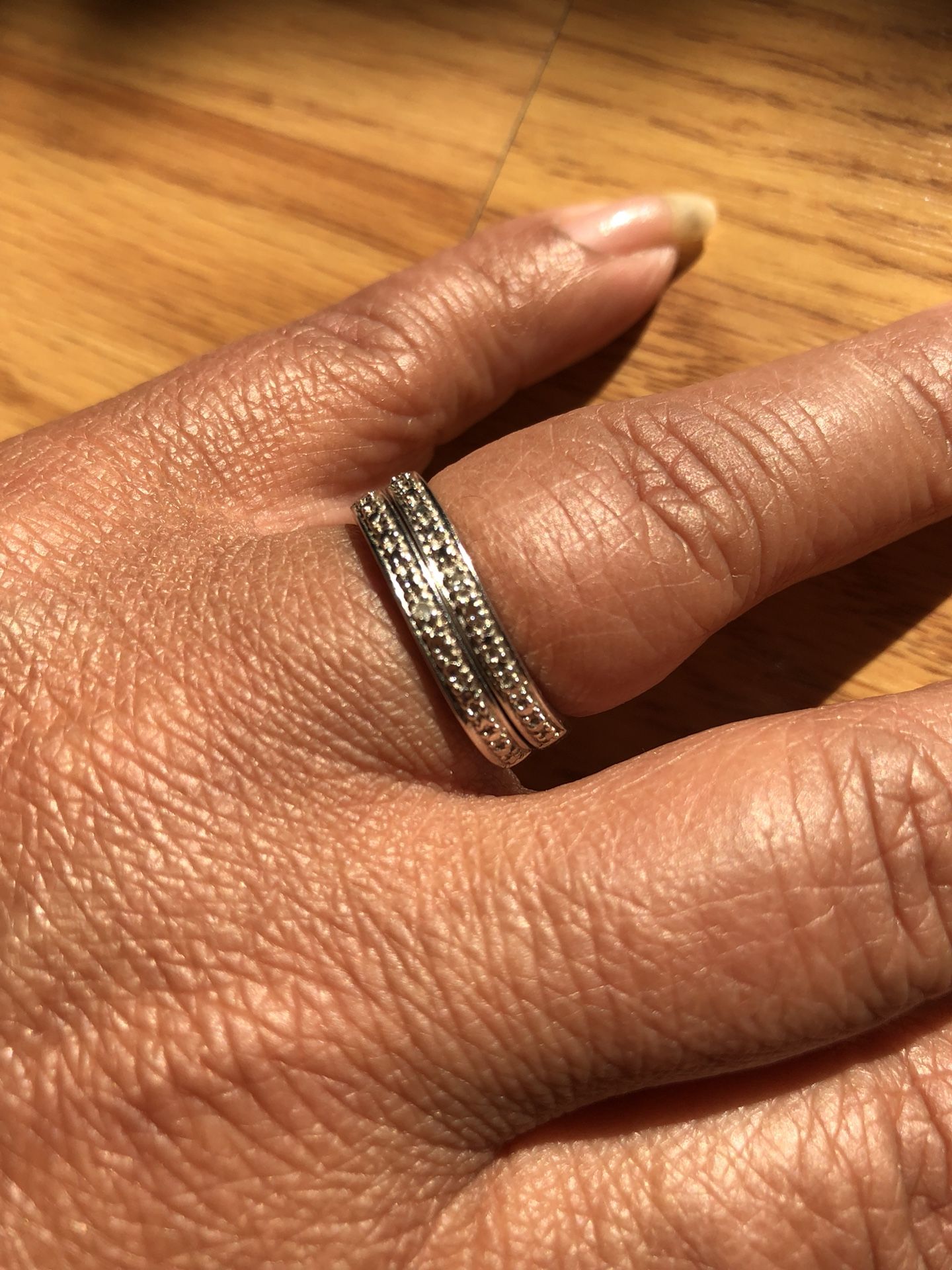 Today and Always engraving engagement ring 8