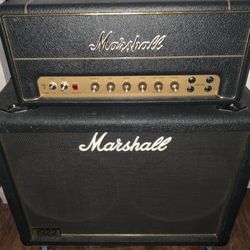 Marshall 20 Watt Plexi Reissue Mk11 Head And Marshall 2x12 Cabinet 