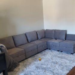 Grey Sectional Sofa