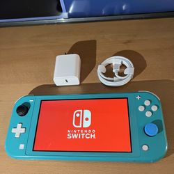 Nintendo switch lite turquoise or blue 