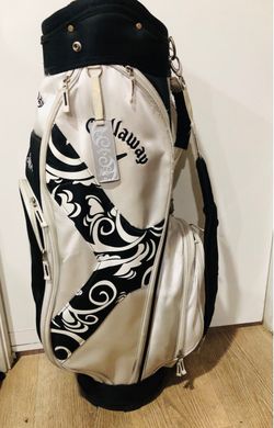 Callaway Solaire Women’s Golf Cart Bag - Black & White Swirl
