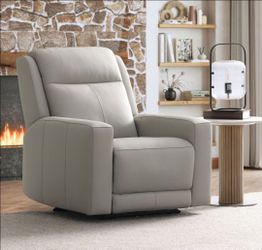 🛋️ Wren Zero Gravity Power Leather Recliner – Power Headrest