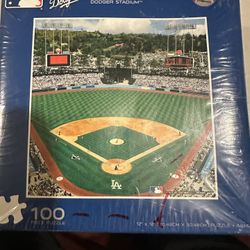 LA  Dodgers Stadium 100 Piece Puzzle