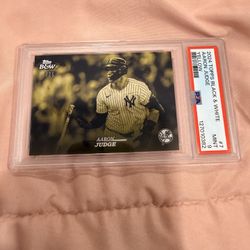 2024 TOPPS BLACK AND WHITE | YELLOW [#14/75] PSA 9 