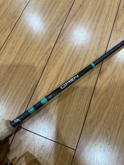 Omen Green Casting Rod Abu Garcia Reel