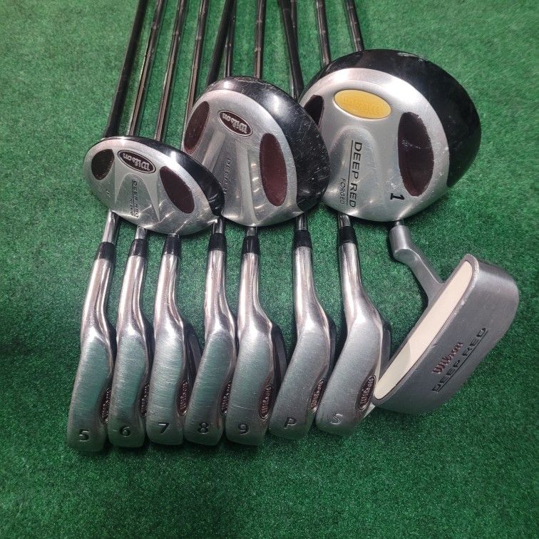 Wilson Deep Red Golf Club Set, RH