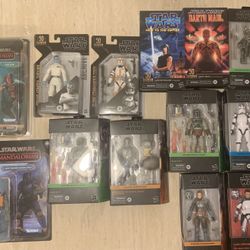 Star Wars Black Series Figures - Mint Condition