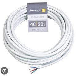 20 AWG 4C In Wall Cable is optimized for use in a wide range of applications, including LED lighting installations such as white or single color LED s