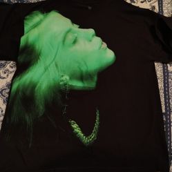 BILLIE EILISH Authentic Stay at Home WORLD TOUR SHIRT 2020 Size L Unisex Adult