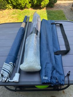 New ULINE umbrella canopy