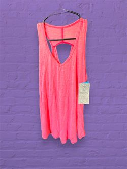 NWT Balance Collection Wmns Tank Size M Neon Pink Keyhole Back Athletic