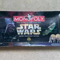 Vintage Limited Edition Star Wars Monopoly 