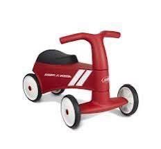 Radio Flyer Scoot About Sport Ride On, For Toddlers 1-3, Stable Wide-Set Front Wheels, Front Steerin