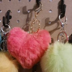 Pompom Key Chains 