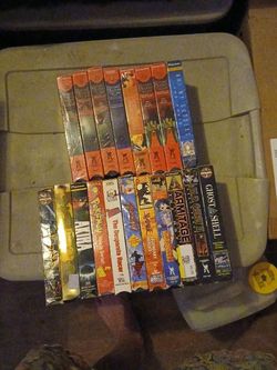 Anime VHS tapes