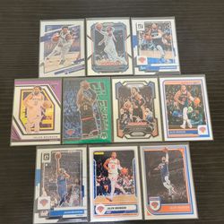 Jalen  Brunson Knicks Mavs NBA basketball cards 
