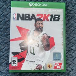 Xbox Game NBA 2k18 