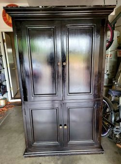 Black ARMOIRE