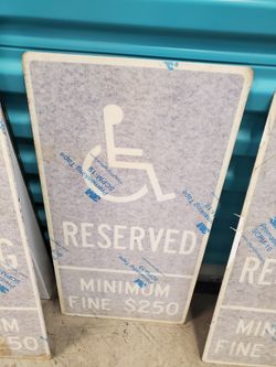 Handicap Signage