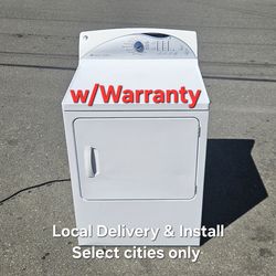 Clean good working GE GAS Dryer Local Delivery With Warranty