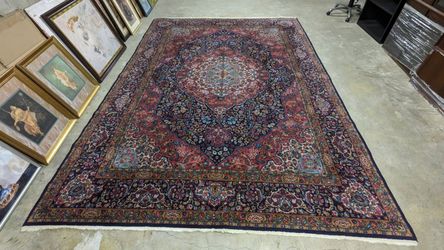Authentic Vintage Karastan Wool Rug 9 x 12