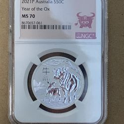 S50¢ Australia Silver sale pending