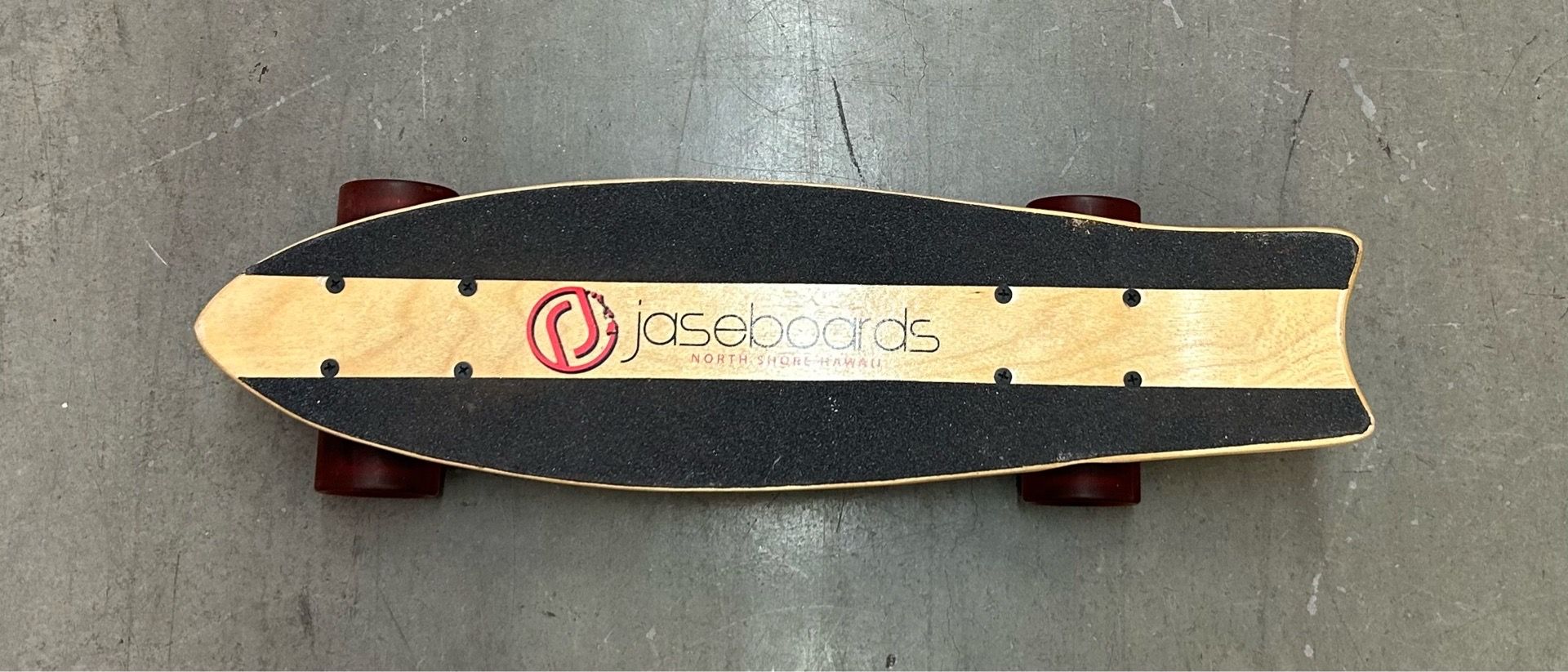 Jaseboards “MAHI MAHI” Style SHORTBOARD•Cruiser SKATEBOARD Northshore HAWAII 👀 (please read description)