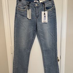 New! Ashley Mason Rhinestone Jeans Size 11/30