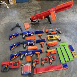 NERF Guns/Bullets Assortment