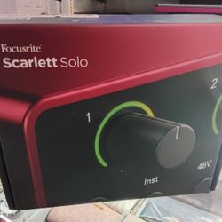 FOCUSRITE SCARLETT SOLO