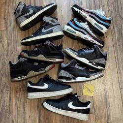 Jordan Nike Lot Sz11.5-12 $250 For All 