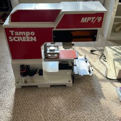 Máquina Neumática de Tampografía TampoScreen MPT9 – Como Nueva”
