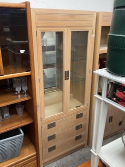 Display Cabinet with Drawers