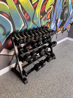 Flash Fitness Dumbbell Set 5-50lb Brand New In The Box ✅📦
