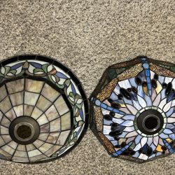 Stained Glass Tiffany Like Lamp Shades